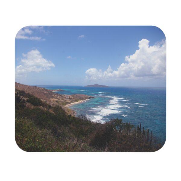 "Point Udall, St Croix USVI" Mouse Pad