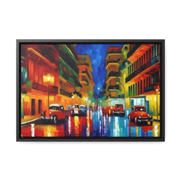 "Havana Night #2" Gallery Canvas Wrap