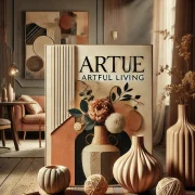 DALL·E 2024-12-20 09.14.34 - An elegant and artistic image representing the category 'Artful Living.' The composition includes a beautifully styled interior space with artistic de